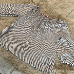 Boden striped 3/4 sleeve T